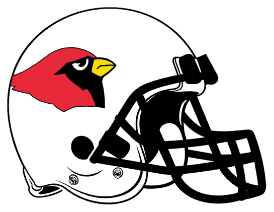 Ball State Cardinals 1985-1989 Helmet Logo t shirts DIY iron ons